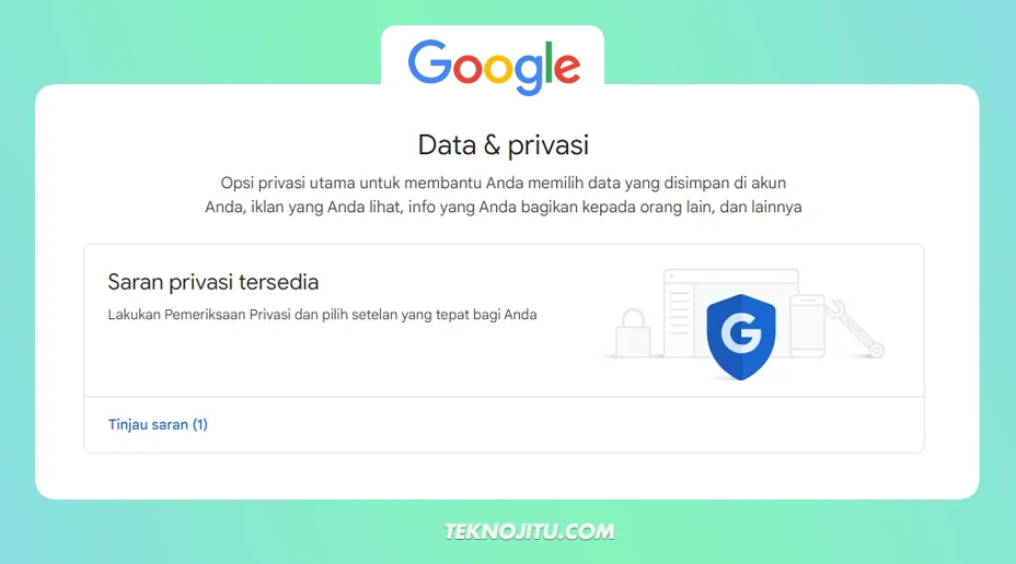 Privasi Akun Google